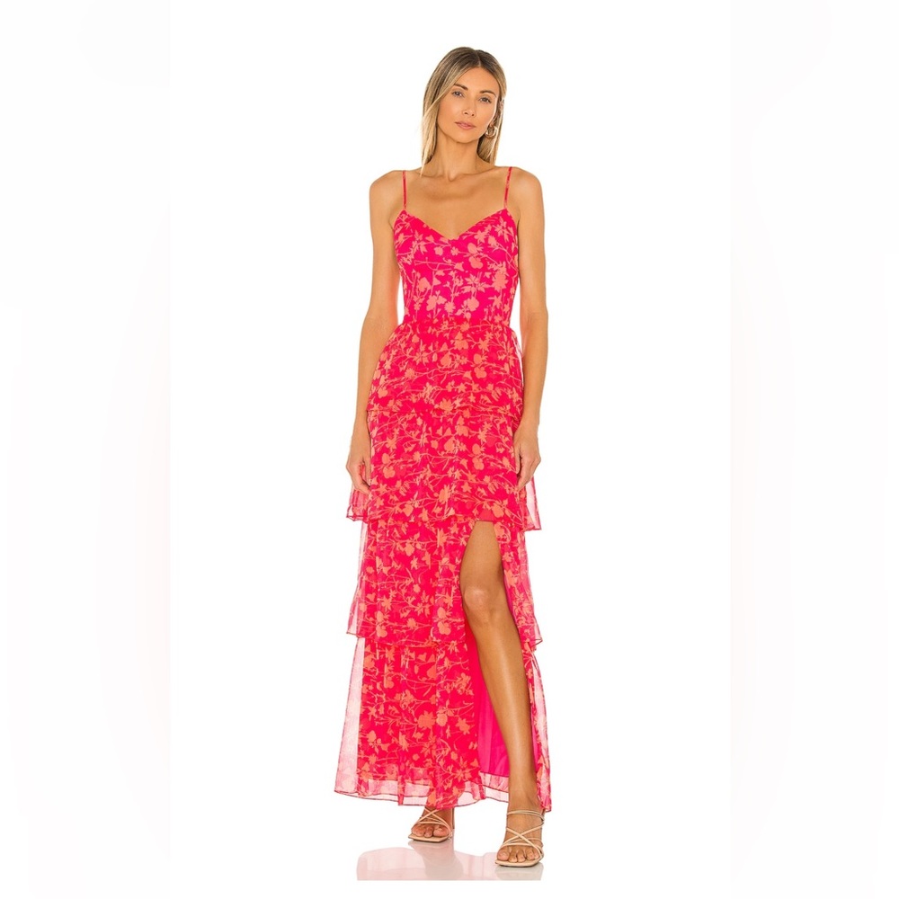 Thaddea Maxi Dress Amanda Uprichard Revolve size M